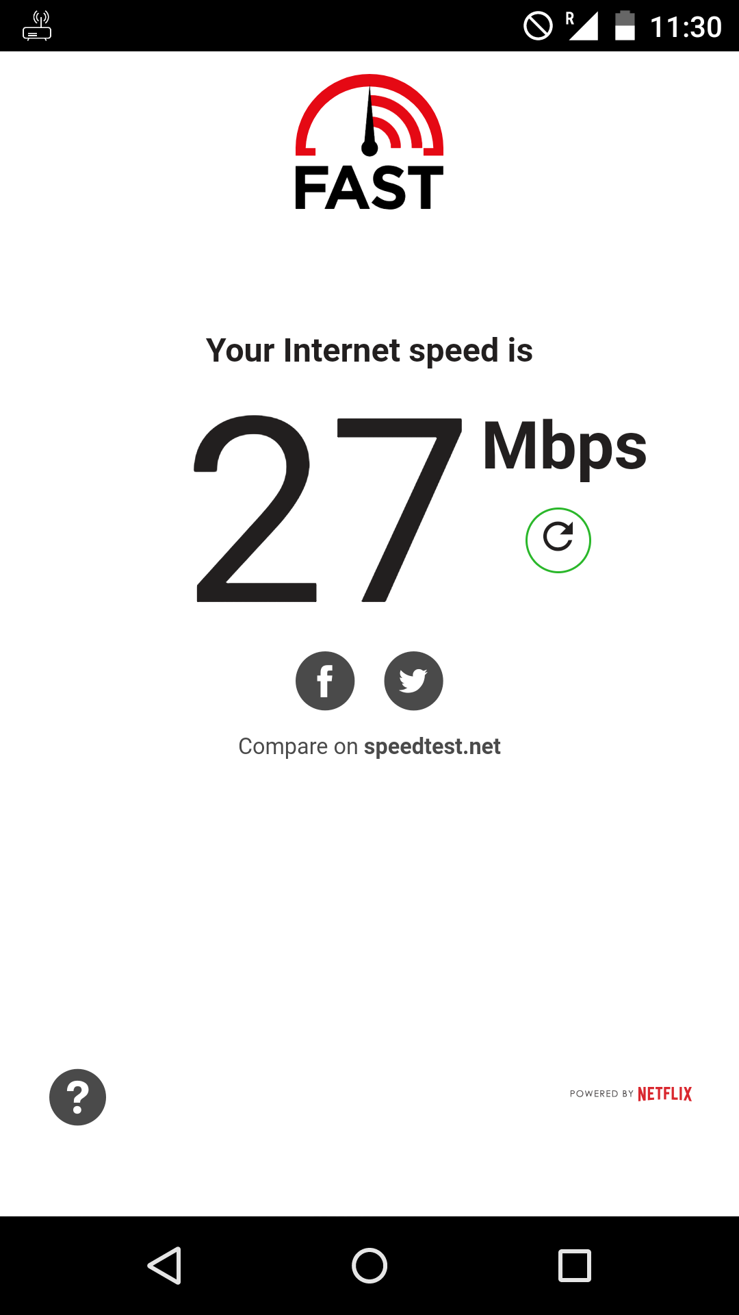 Speed Test